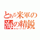 とある米軍の海の精鋭（ネイビーシールズ）