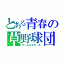 とある青春の草野球団（リトルバスターズ）