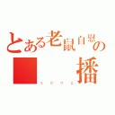 とある老鼠自慰の実況轉播（ｓｏｎｇ）