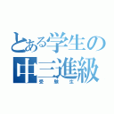 とある学生の中三進級（受験生）