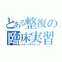 とある整復の臨床実習（スキープラクティス）