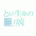 とある生命の二刀流（魂魄妖夢）