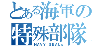 とある海軍の特殊部隊（ＮＡＶＹ ＳＥＡＬｓ）