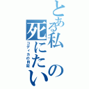 とある私の死にたい（コディカの自殺）