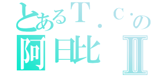 とあるＴ．Ｃ．Ｌの阿日比Ⅱ（）