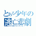 とある少年の逃亡悲劇（逃げちゃダメだ）