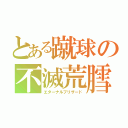 とある蹴球の不滅荒膤（エターナルブリザード）