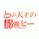 とある天才の最強ヒーロー（ＩＲＯＮＭＡＮ）