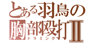 とある羽鳥の胸部殴打Ⅱ（ドラミング）