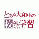 とある大和中の校外学習（リトルワールド）