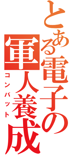 とある電子の軍人養成（コンバット）