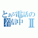 とある電話の着信中Ⅱ（）