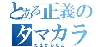 とある正義のタマカラ団（たまからだん）