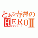 とある寺澤のＨＥＲＯⅡ（アブソルート）