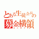 とある生徒会長の募金横領（ユニセフ）