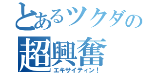 とあるツクダの超興奮（エキサイティン！）