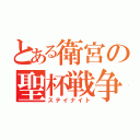 とある衛宮の聖杯戦争（ステイナイト）