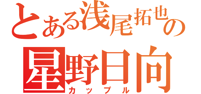 とある浅尾拓也の星野日向子（カップル）