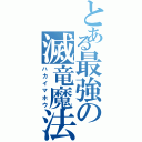 とある最強の滅竜魔法（ハカイマホウ）