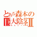 とある森本の巨大陰茎Ⅱ（ちんこ〃）