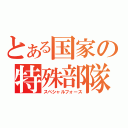 とある国家の特殊部隊（スペシャルフォース）