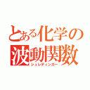 とある化学の波動関数（シュレディンガー）