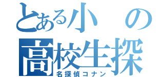 とある小の高校生探偵（名探偵コナン）