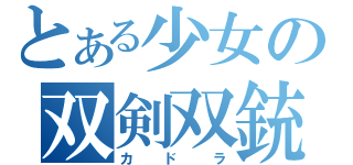 とある少女の双剣双銃（カドラ）