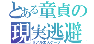 とある童貞の現実逃避（リアルエスケープ）