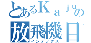 とあるＫａｊｕｎの放飛機目録（インデックス）