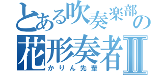 とある吹奏楽部の花形奏者Ⅱ（かりん先輩）