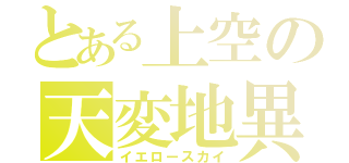 とある上空の天変地異（イエロースカイ）