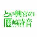 とある興宮の園崎詩音（スタンガン）