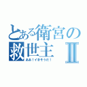 とある衛宮の救世主Ⅱ（ああ！イきそうだ！）