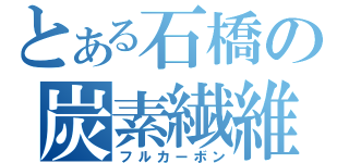 とある石橋の炭素繊維（フルカーボン）