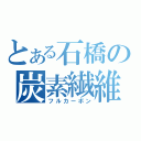 とある石橋の炭素繊維（フルカーボン）