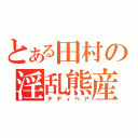 とある田村の淫乱熊産（テディベア）