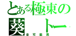 とある極東の葵　トーリ（全可能男）