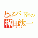 とあるバド部の樺田汰一（ラズベリー）