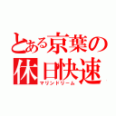 とある京葉の休日快速（マリンドリ－ム）