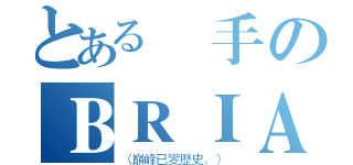 とある槍手のＢＲＩＡＮ（（巔峰已變歷史。））