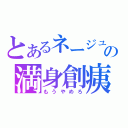 とあるネージュの満身創痍（もうやめろ）