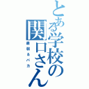 とある学校の関口さん（最弱＆バカ）