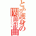 とある護身の関節歪曲（マゲラレータ）