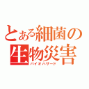 とある細菌の生物災害（バイオハザード）