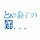 とある金子の顔（核弾頭）