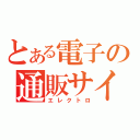 とある電子の通販サイト（エレクトロ）