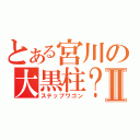 とある宮川の大黒柱？Ⅱ（ステップワゴン）