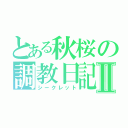 とある秋桜の調教日記Ⅱ（シークレット）