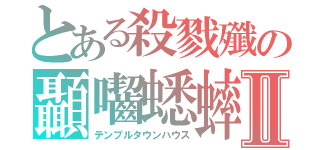 とある殺戮殲の顳囓蟋蟀Ⅱ（テンプルタウンハウス）